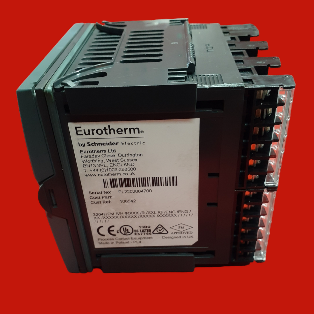 Eurotherm Temperature / Process Controller, 3204