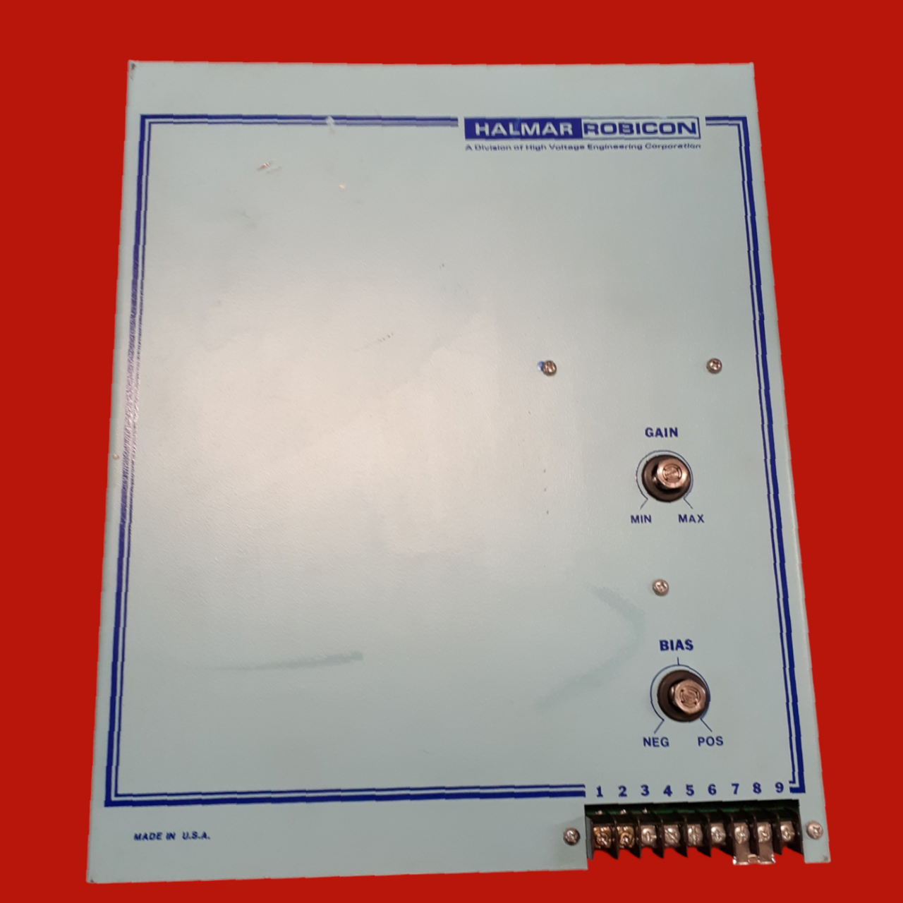 Halmar Robicon SCR Power Controller, 2Z-48180-5 *FOR PARTS ONLY