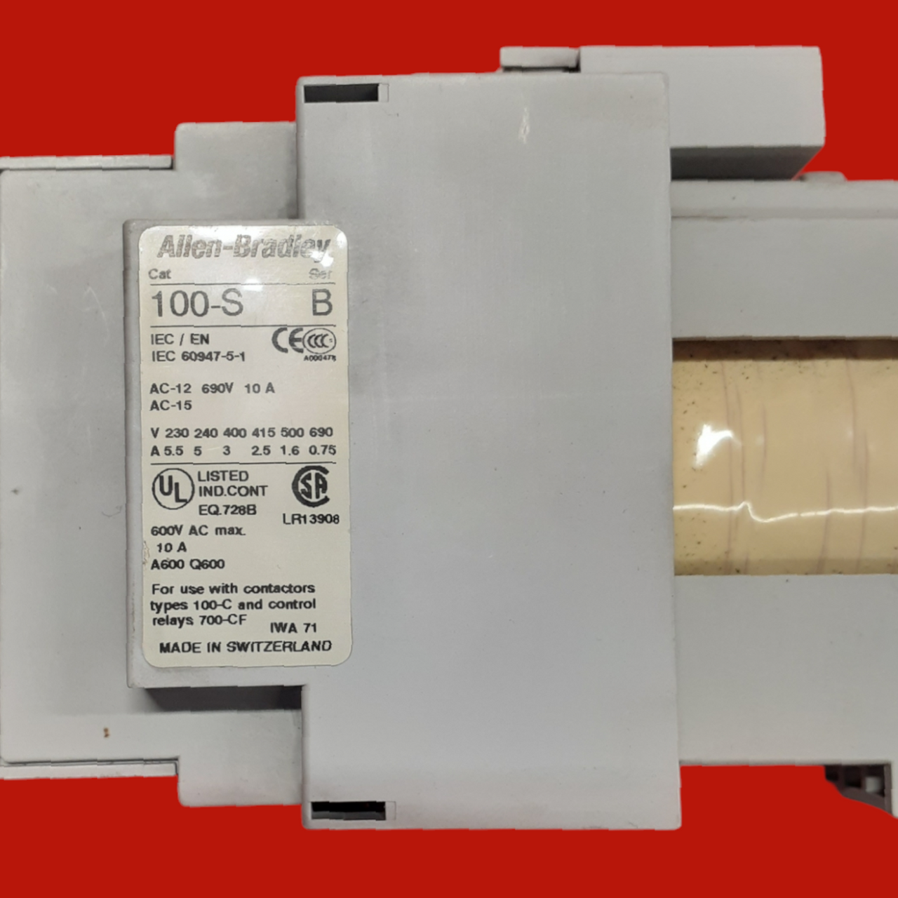 Allen-Bradley IEC 30 A Contactor, 100-C30D00 Series C