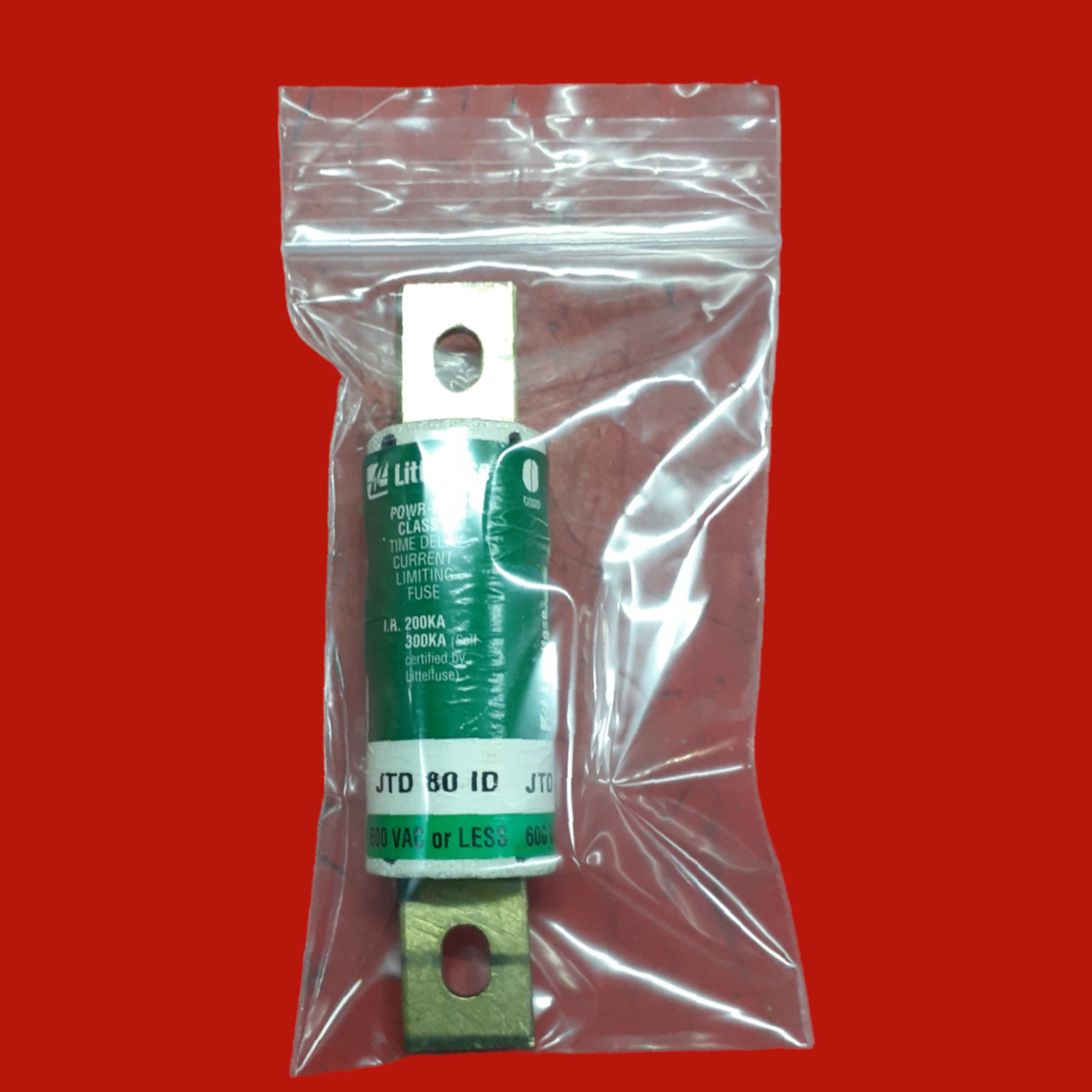 Littelfuse w/Indicator Class J Fuse, JTD 80 ID