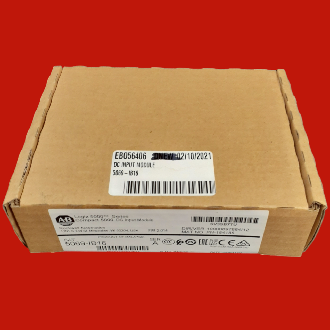  Allen Bradley 5069-IB16 Compact 5000 DC Input Module