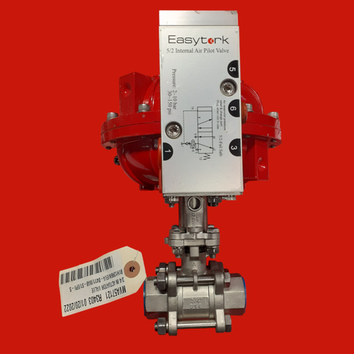 Easytork EVA-0411, 3/4" Vane Actuator Valve, EVA Series