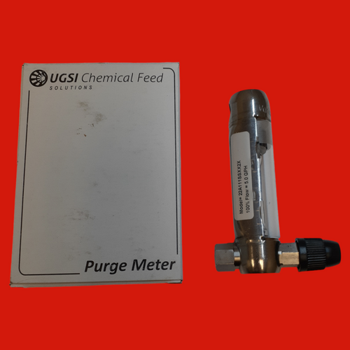 UGSI 22A111SSXX2X 1.5" Purge Meter, 5GPH Flow Controller, 1/4" Control Valve Inlet UGSI 22A111SSXX2X 1.5" Purge Meter, 5GPH Flow Controller, 1/4" Control Valve Inlet