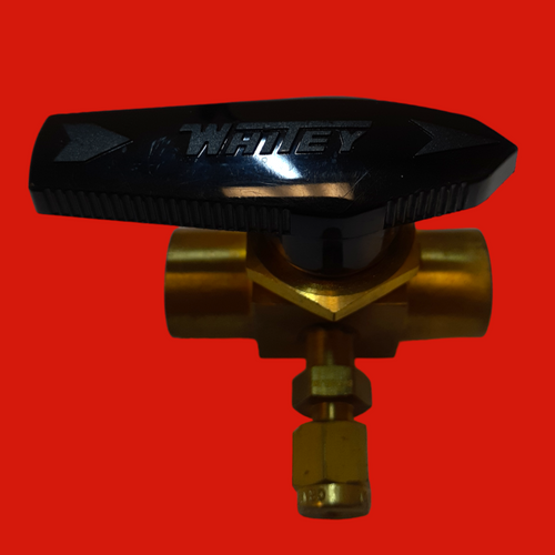 Swagelok Whitey B-43VF4 Brass 1-Piece 40 Series Ball Valve, 1/2 in. FNPT