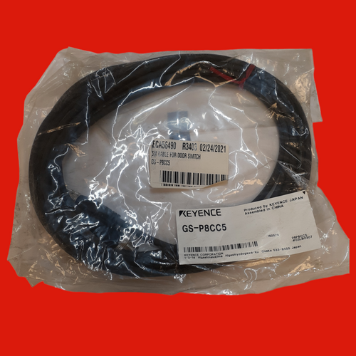 Keyence GS-P8CC5 Door Switch Cable, M12 Connector Type Extension Cable Standard  Keyence GS-P8CC5 Door Switch Cable, M12 Connector Type Extension Cable Standard