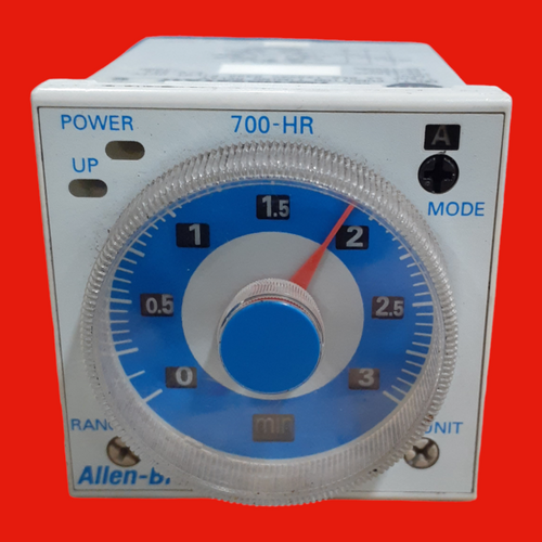 Allen Bradley Dial Timing Relay, 700-HR52TA17