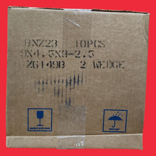 BNZ Materials 9 x 4.5 x 3 - 2.5" 2300°F #2 Wedge Insulating Firebrick - 10ct 