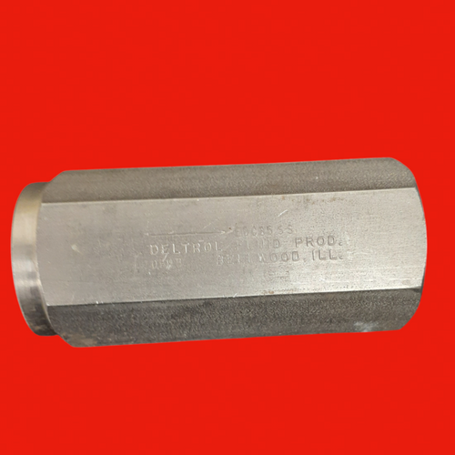 Deltrol Female to Female Check Valve, 3/4" Port, EDC35SS