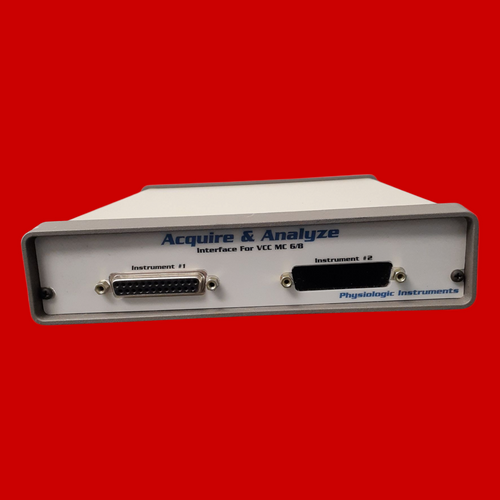 Physiologic Instruments Acquire & Analyze Interface for VCC MC 6/8
