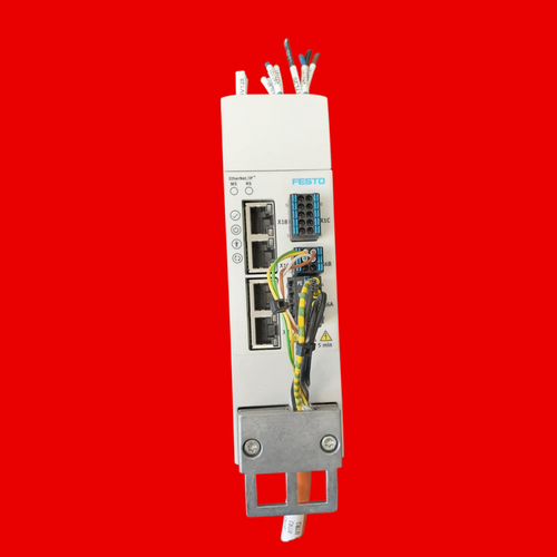 Festo Controller for AC Synchronous Motor, 230VAC, 1PH, EtherNet/IP, CMMT-AS-C2-3A-EP-S1