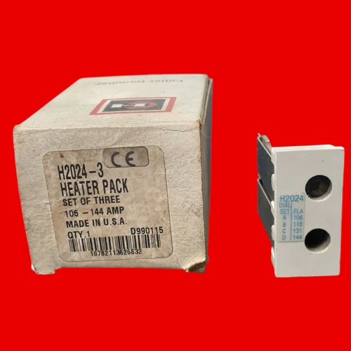 Eaton Cutler-Hammer H2024-3 Freedom Standard Trip Heater Pack, Box of 3