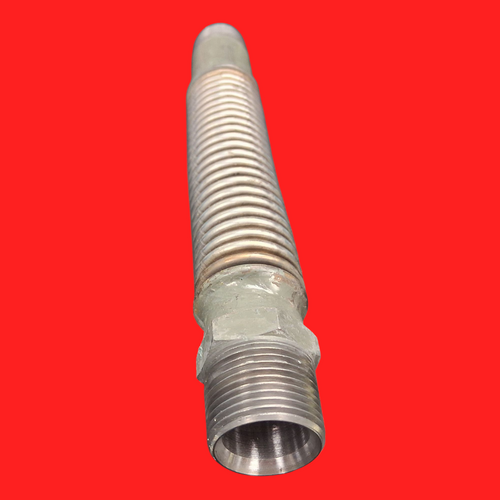 Steel Flex Pipe 3/4"NPT x 8-3/8" Length