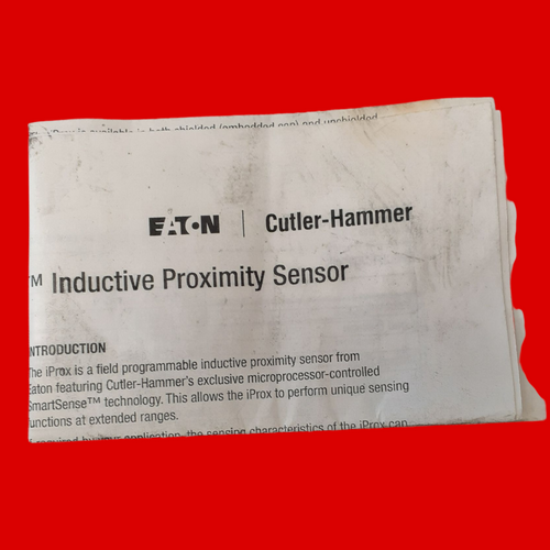 Eaton E59-M30C129C02-A1 iProx Programmable Inductive Proximity Sensor