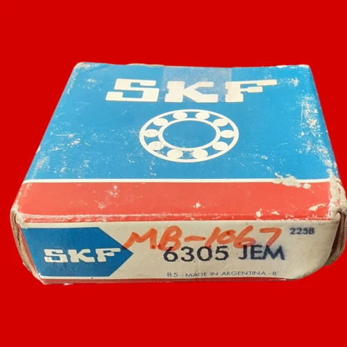 SKF 6305 JEM Deep Groove Ball Bearing, 0.98 in Bore