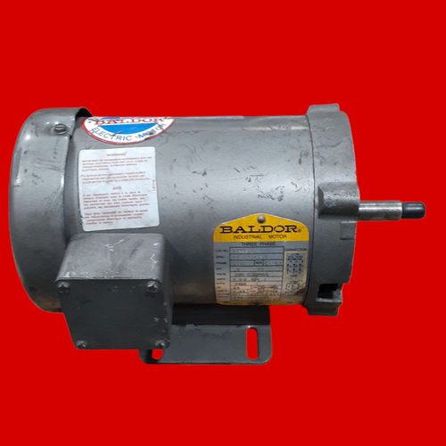 Baldor General Purpose Motor, .5HP, 3450RPM, 3PH, 60HZ, 56J, 3413M, OPEN, F1, CJM9107