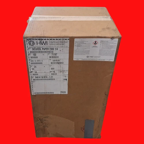 HarbisonWalker International 71197 Inswool Paper 2300 1/4" x 24" x 100'