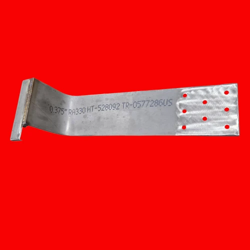 RA330 High Temperature Nickel-Chromium Alloy Bracket, 0.375" T X 26-1/2" L X 6"W