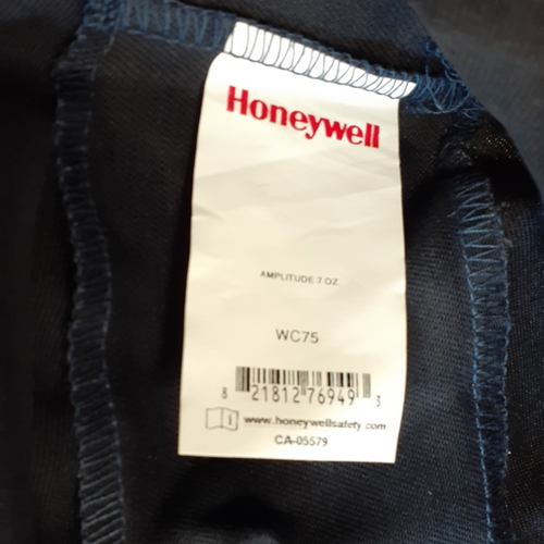 Honeywell/North Safety WC75 Welders Cap with Neck Protector, Navy Blue