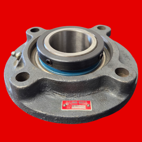 Link-Belt FC3U231NC 200 Series Standard-Duty 4-Bolt Flange Block, 1-15/16" Bore