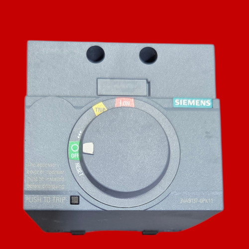 Siemens 3VA9137-OPK11 Side Wall Mount Rotary Operator Module