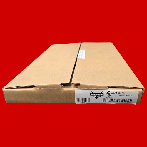 Direct Logic DL405 I/O Base, 4-Slot, Panel Mount,  D4-04B-1