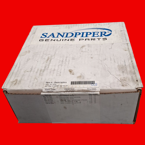 Sandpiper 476.197.654 Diaphragm Pump Fluid Section Repair Kit