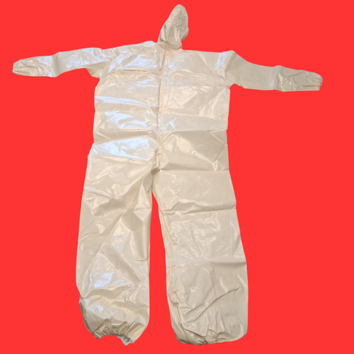 KleenGuard 45645 A80, 2XL, White, Taped Seam, Elastic Cuff Disposable Hooded Coveralls Box of 12