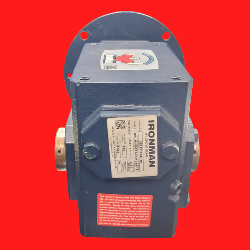 Grove Gear IronMan GRL-HMQ-821-20-H1-56-19 Cast Iron Single-Reduction Worm Reducer