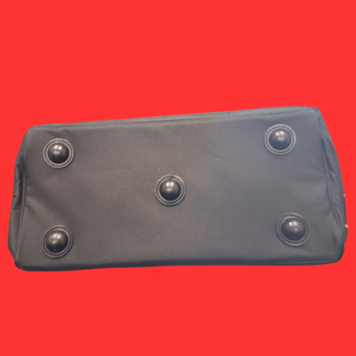 AV STEEL AV-700100 15 Inch Tool Bag with 16 Pockets, Foldable Close Top Wide Mouth Tool Bag Organizer with Handle & Padded Adjustable Strap