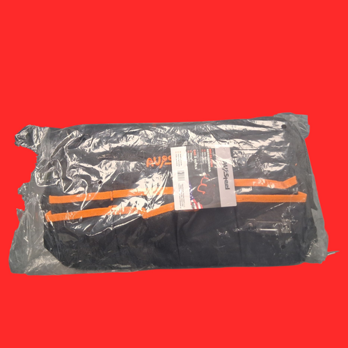 AV STEEL AV-700100 15 Inch Tool Bag with 16 Pockets, Foldable Close Top Wide Mouth Tool Bag Organizer with Handle & Padded Adjustable Strap