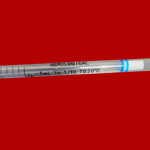 United Scientific UNGD0501-1 Serological Pipette: 5 mL Capacity, 0.1 mL Graduation Increments, Sterile, Pack of 40