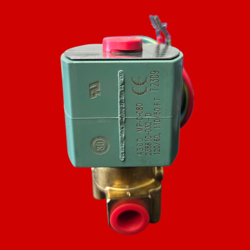 ASCO 8262H232 2-Way, Direct-Acting, Normally Closed Solenoid Valve, 1/4" NPT