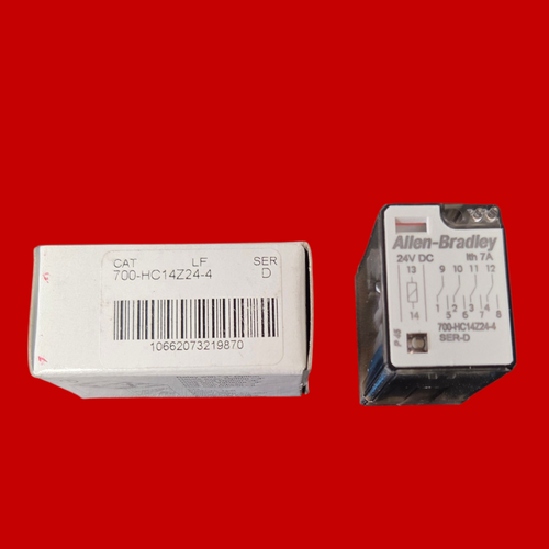 Allen Bradley 700-HC14Z24-4 General-Purpose, Miniature Ice Cube Relay, 24V DC 