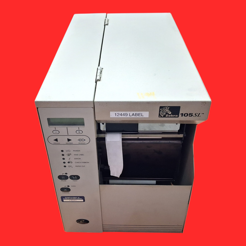 Zebra Technologies Industrial-Grade Thermal Barcode Label Printer- 105SL