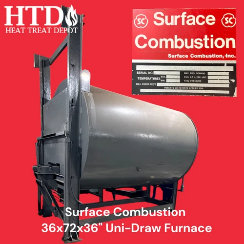 Surface Combustion  36x72x36" Uni-Draw Furnace