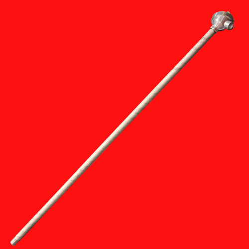 Pyro Service Company 47-1/2" Type K 304SS Thermocouple Protection Tube Assembly
