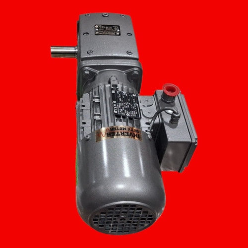 Nord Drivesystems SK02050-71L/4 CUS BRE5 HL Right-Angle Helical-Worm Gearmotor