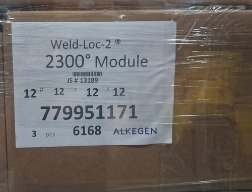 Alkegen Fiberfrax Weld-Loc-2 2300 Deg. 12x12x12 Module; 12# Density- Box of 3