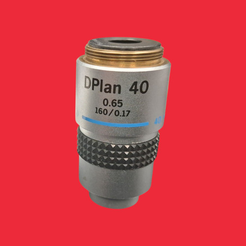 Olympus Microscopic Objective Lens- D Plan 40 0.65