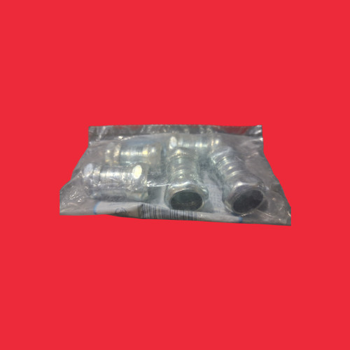 Halex 26241 1/2-inch Electrical Metallic Tubing (EMT) Compression Coupling- 5pk