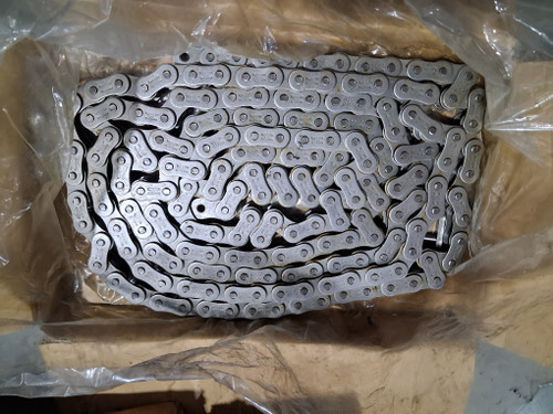 MAXCO ANSI Standard #100  1-1/4" Pitch Riveted Industrial Roller Chain 20FT. Length