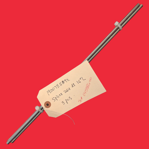 Kanthal 1900755892 2GA A-1 16"L Splice