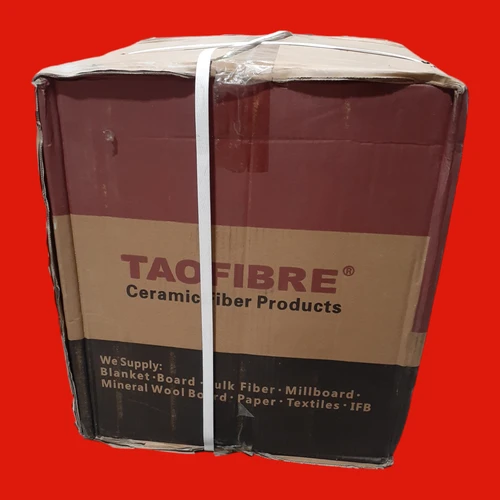 Taofibre 1" X 1" Square Braided Rope with Glass Insert, 2300°F, 70 Ft