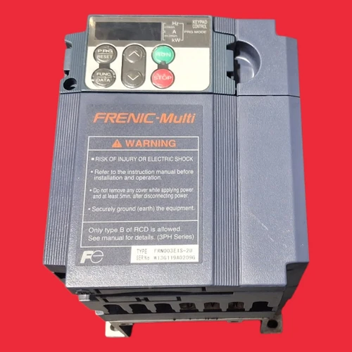  Fuji Electric 3HP, 230V/240V AC Variable Frequency Drive (VFD) FRENIC-Multi Series- FRN003E1S-2U