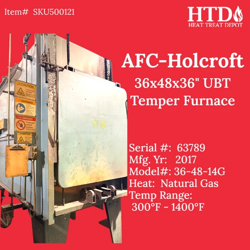 AFC-Holcroft 36x48x36 UBT Temper - 2017