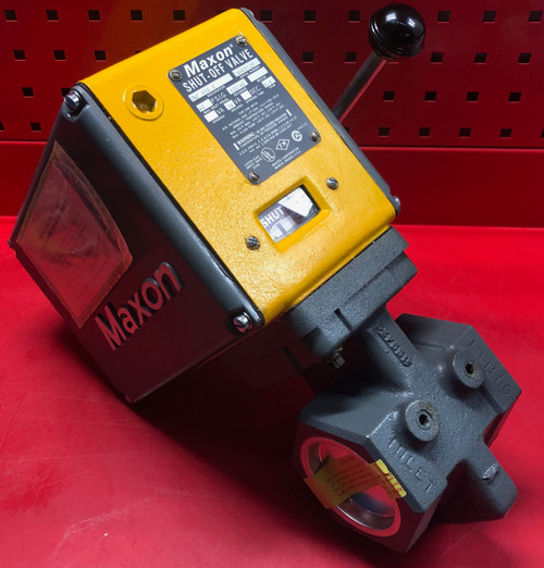 Maxon 808-0 2-1/2" Safety Shut-Off Valve - Manual Reset