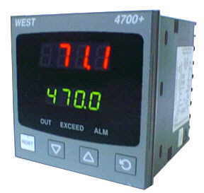 WEST P4701 1/4 DIN FM Approved High/Low Limit Control 