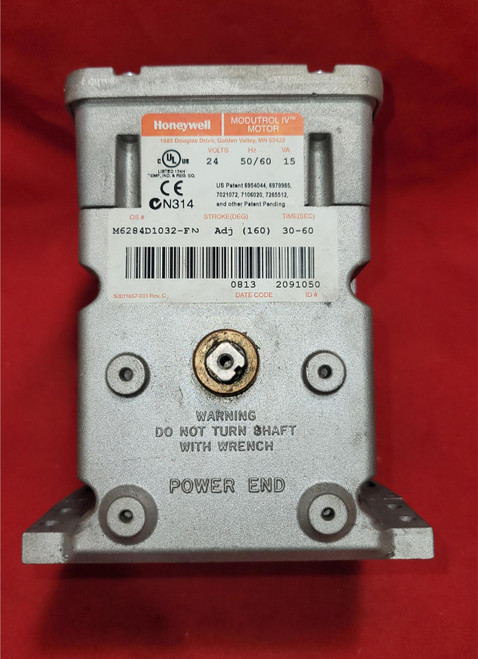 Honeywell M6284D1032-F 24V Non-Spring Return Floating Foot Mounted Actuator