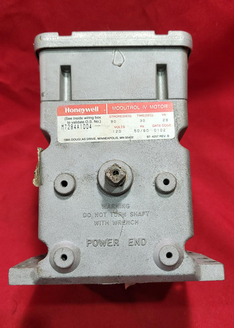 Honeywell M7284A1004 120V Non-Spring Return Foot Mounted Actuator