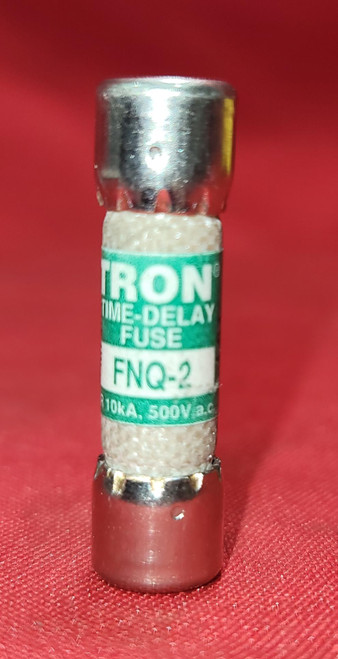 Bussman FNQ-2, 2A, Cylindrical Time Delay Fiberglass Fuse Bussman FNQ-2, 2A, Cylindrical Time Delay Fiberglass Fuse
